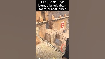 How to protect the bomb planted on B in dust2 #cs2 #dust2  #csgo
