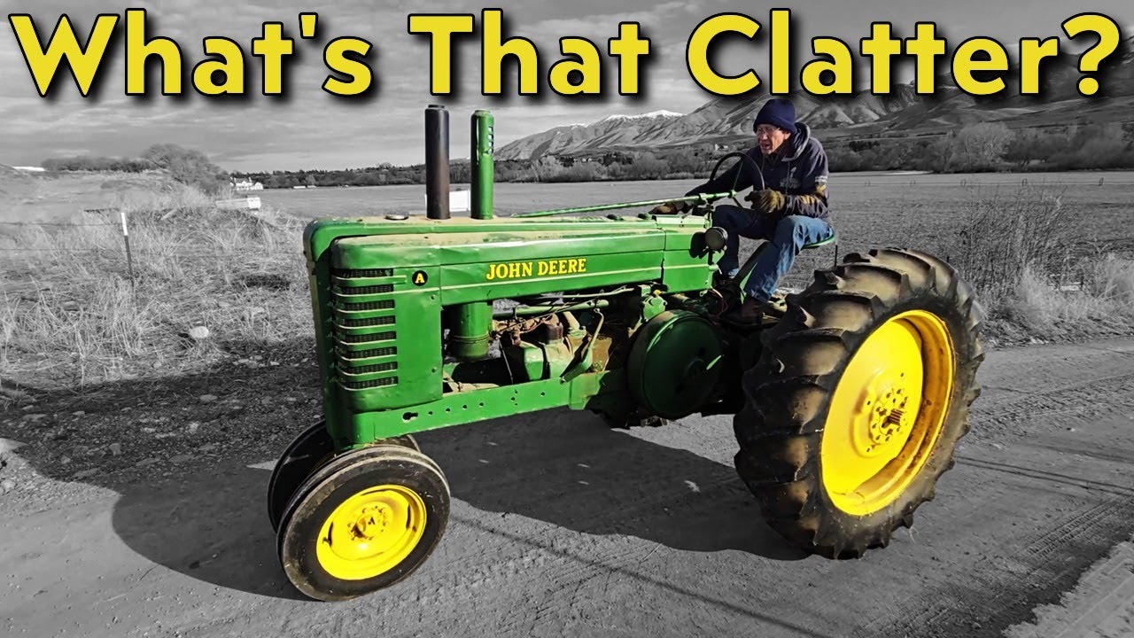 Регулировка клапанов - John Deere A 1944 года выпуска