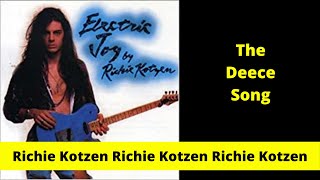 Richie Kotzen Electric Joy The Deece Song