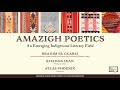 Amazigh poetics an emerging indigenous literary field