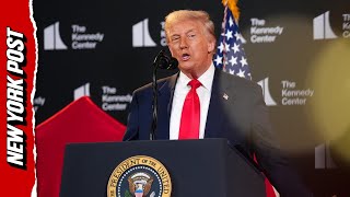 Trump Jokes About Honoring Himself While Hosting Kennedy Center Awards