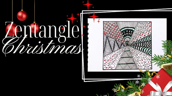 Zentangle Christmas / Zentangle Art / Zentangle christmas trees / Creative Zentangle