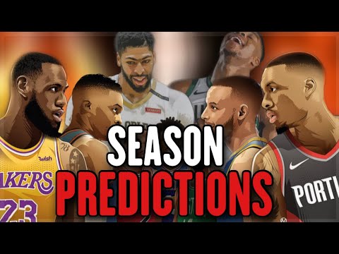 2018-2019 NBA Season STANDINGS & AWARD PREDICTIONS