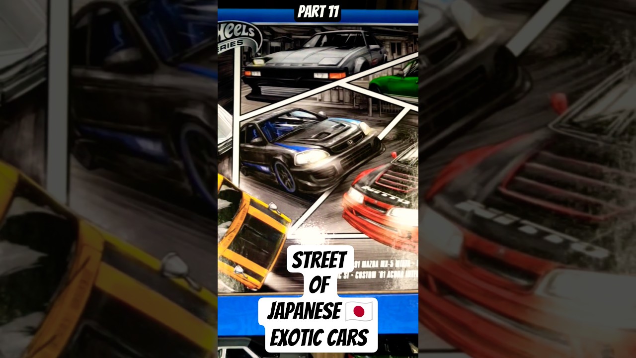 JDM Cars Multipack By Hot Wheels , Almost Perfect 🇯🇵 