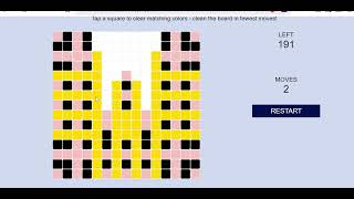 Pixly Level 155 Solved