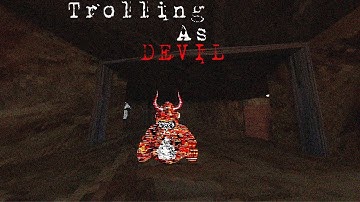 Trolling as DEVIL in gorilla tag... (crash gun) | Gorilla Tag VR