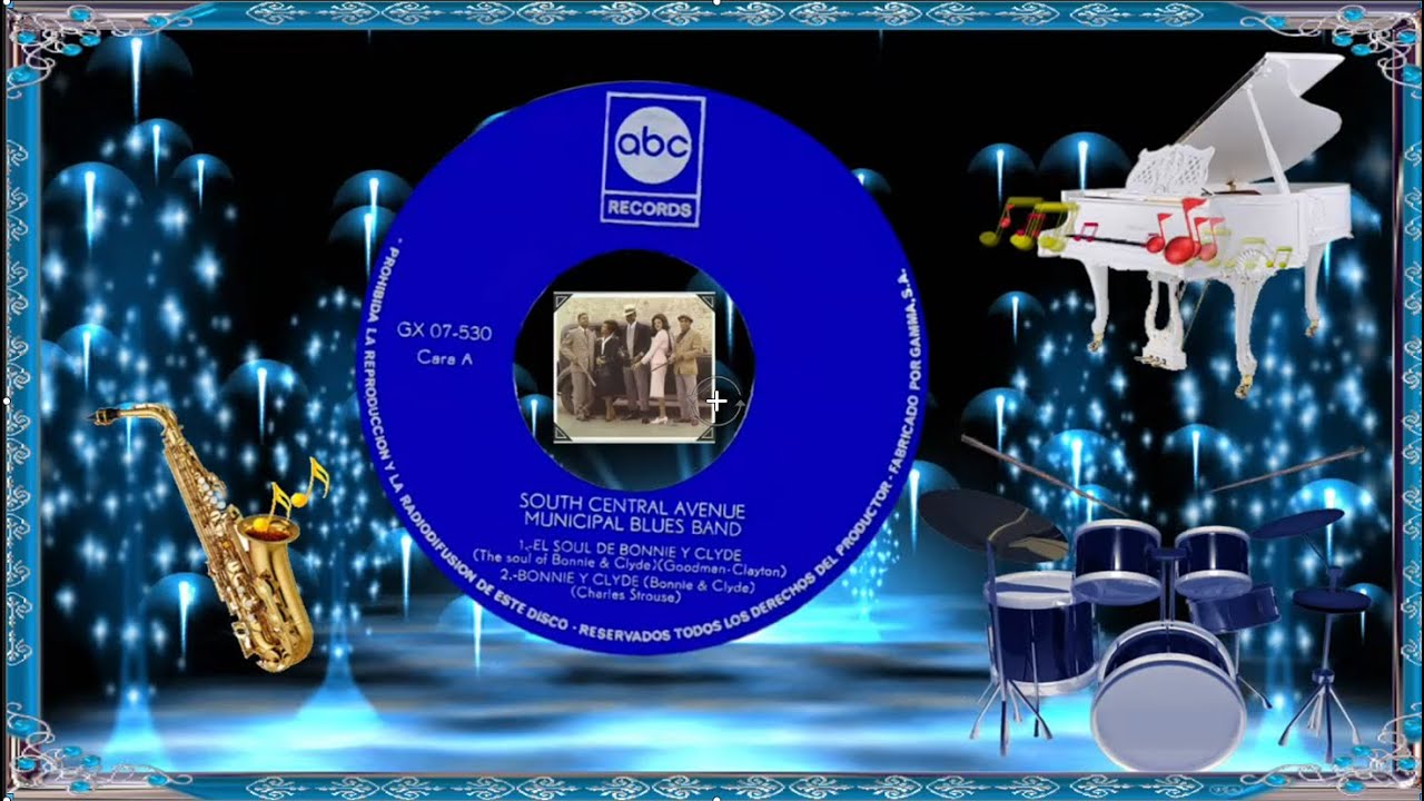 South Central Blues Band - Soul Of Bonnie & Clyde  1968  ( Eigen Design - Personal Color Design )