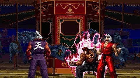 Shin Akuma vs Evil Ryu e Violent Ken