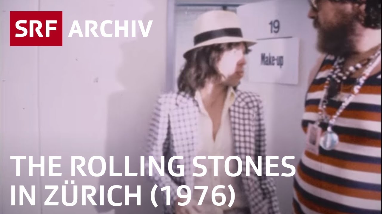 The Rolling Stones in Zürich (1976) | Backstage im Hallenstadion 