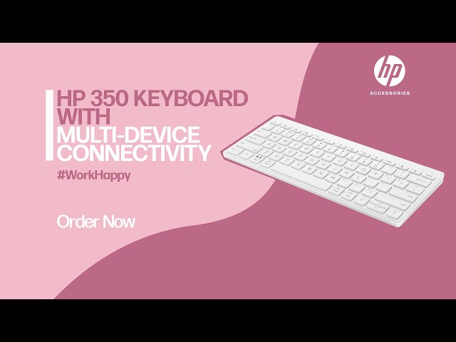 HP 350 Keyboard  Multi-Device Connectivity​​ 