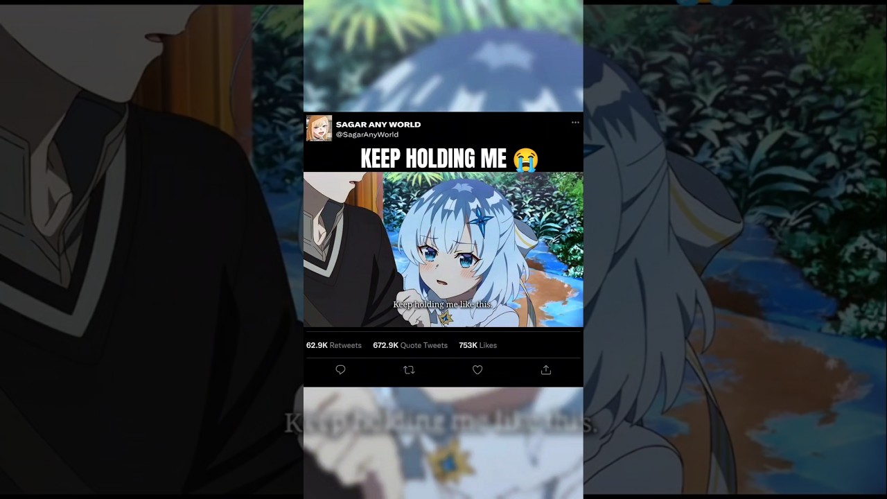 keep holding me like this 😳 | Anime 4k 