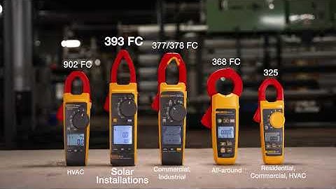 Fluke 393 FC Solar Clamp Meter, CAT III 1500 V