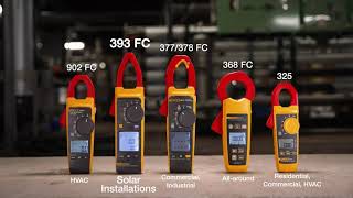 Fluke 393 FC Solar Clamp Meter, CAT III 1500 V