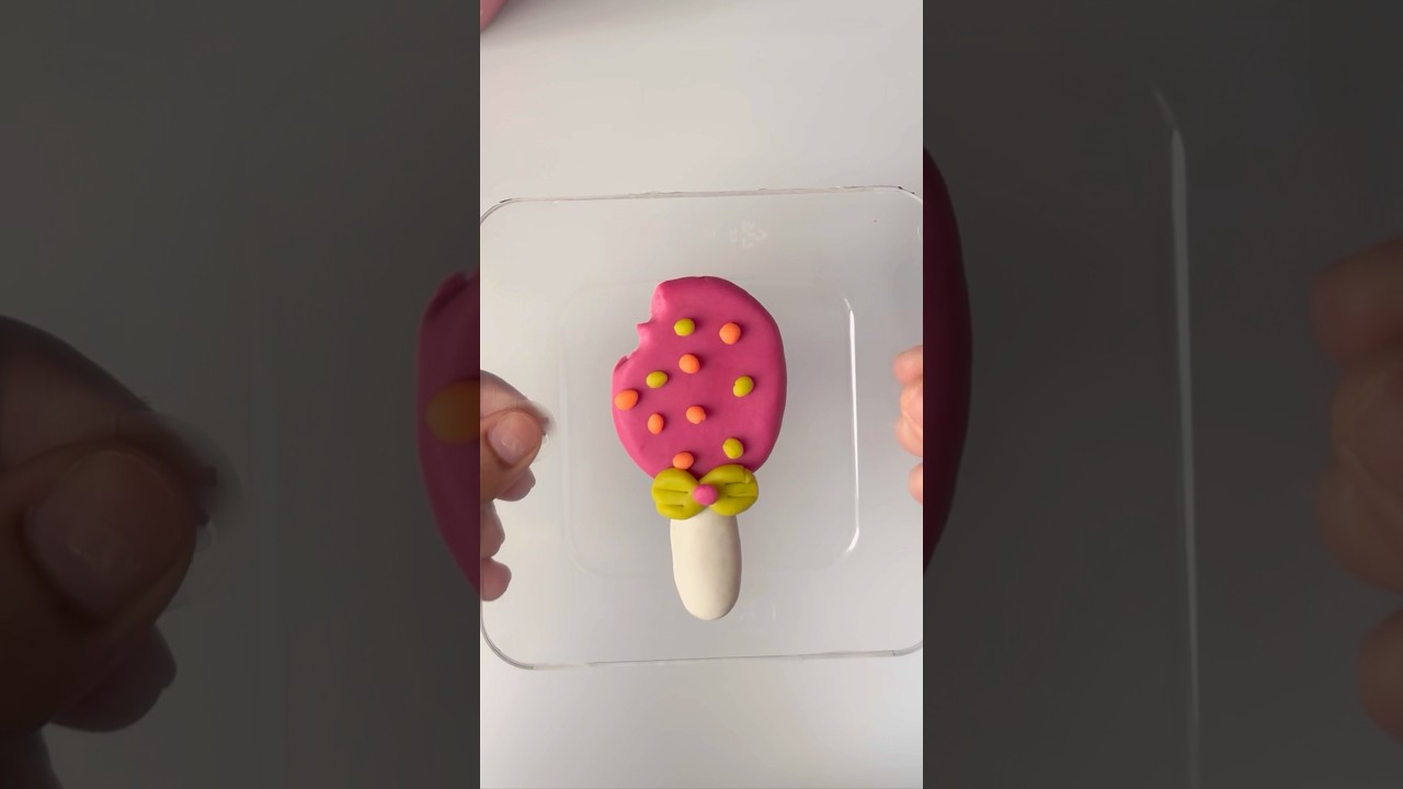 Easy clay art ideas | ice-cream for kids 