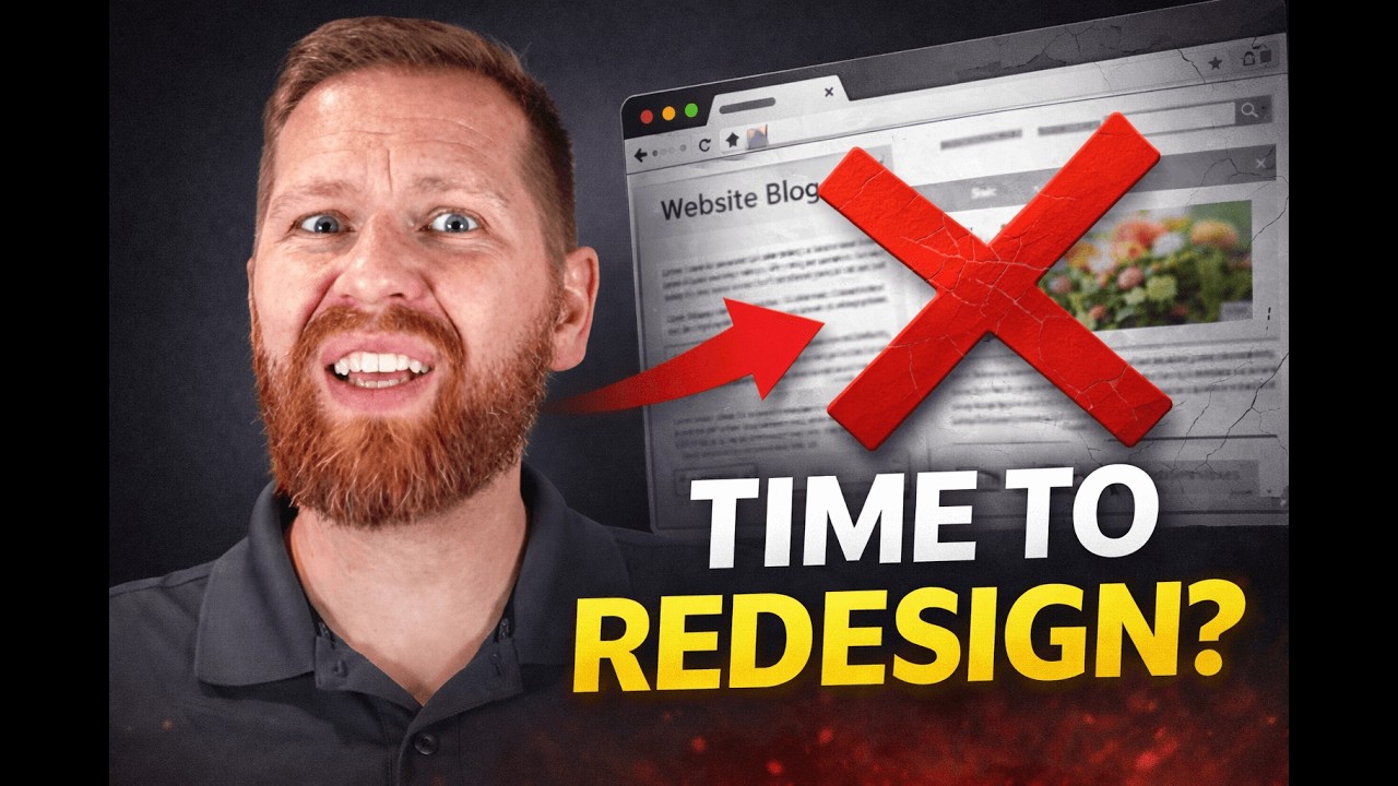 353: 3 Signs It Is Time To Redesign Your Website | Customer Winning Websites Miniseries