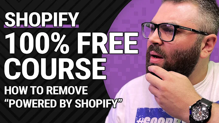 Remove Powered by Shopify branding and make your store look more professional