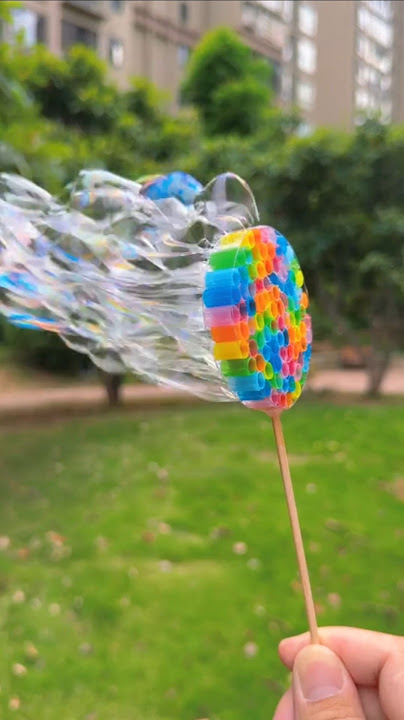 How to make bubble gun liquid making bubble kaise banate hain balloon making diy craft #short #craft