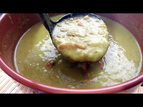 SOPA DE ERVILHA DELICIOSA MUITO FÁCIL DE FAZER PARA O INVERNO