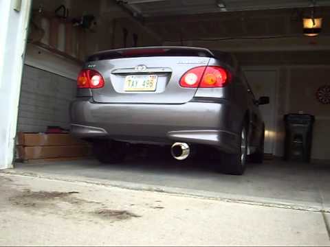 2005 Toyota Corolla Xrs >> 2004 Corolla Exhaust - YouTube 2005 Toyota Corolla Xrs >> 2004 Corolla Exhaust - YouTube