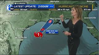 Francine tracker: Storm strengthens into hurricane as barrels towards Louisiana
