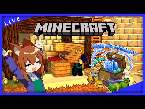 【●LIVE】お金を稼いで　なりあがれ！！【マインクラフト】#恥マイクラ