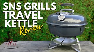 Slow N Sear Travel Kettle Review from SNS Grills  Best Portable Charcoal Grill Ever!