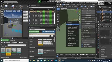 Unreal Engine Blender Bridge： 12 Static mesh:Copy assets