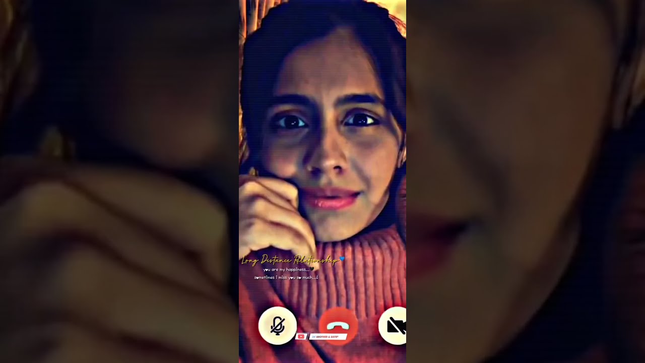 Akka Thambi💙//Long Distance Love☺️//Video Call🙈//WhatsApp Status Video