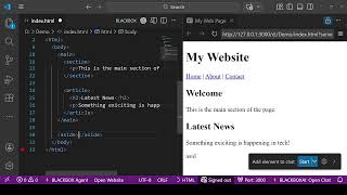 HTML Layout Elements & Techniques Explained | Build Clean Webpage Layouts 🚀 Beginner to Advance