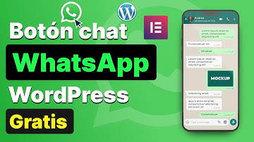 Botón WhatsApp GRATIS en una PÁGINA WEB con WordPress