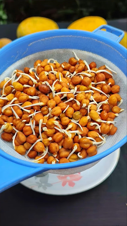 Chana Masala 🍋😋 #chana #fruit #shorts