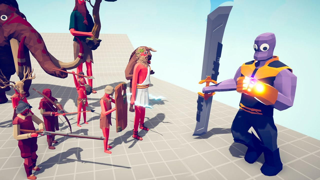 *NEW* THANOS vs 100x EVERY UNIT 😈😈😈 | Totally Accurate Battle Simulator TABS