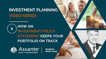 Investment Planning Video 6 - Investment Policy Statement (IPS) - Your Investment Road Map