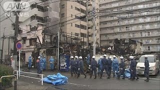 6人死亡の火災受け川崎市　簡易宿泊施設を緊急検査(15/05/19)
