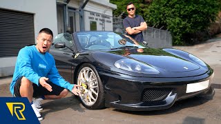 This Is How You Modify A Ferrari!!! 🤯 Manual 360 Challenge Spider First Drive