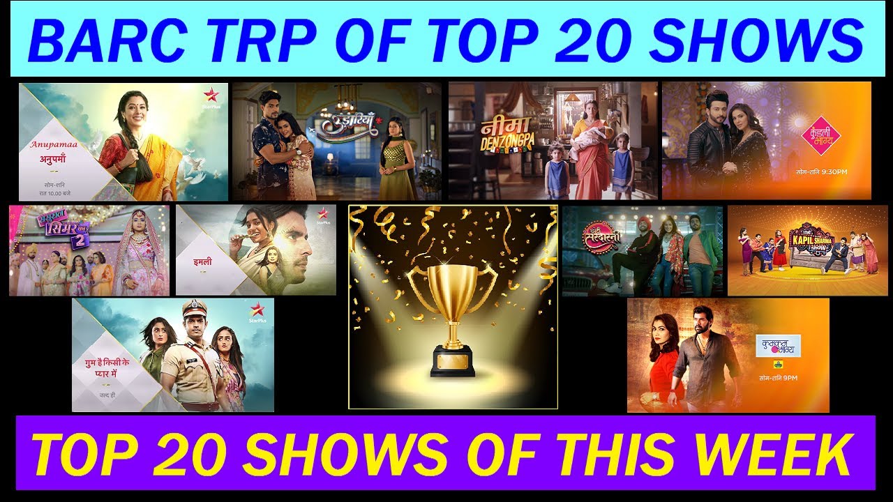 😱😱 BARCTRP OF WEEK 37 (2021) : Check Out The Top 20 Shows of This Week