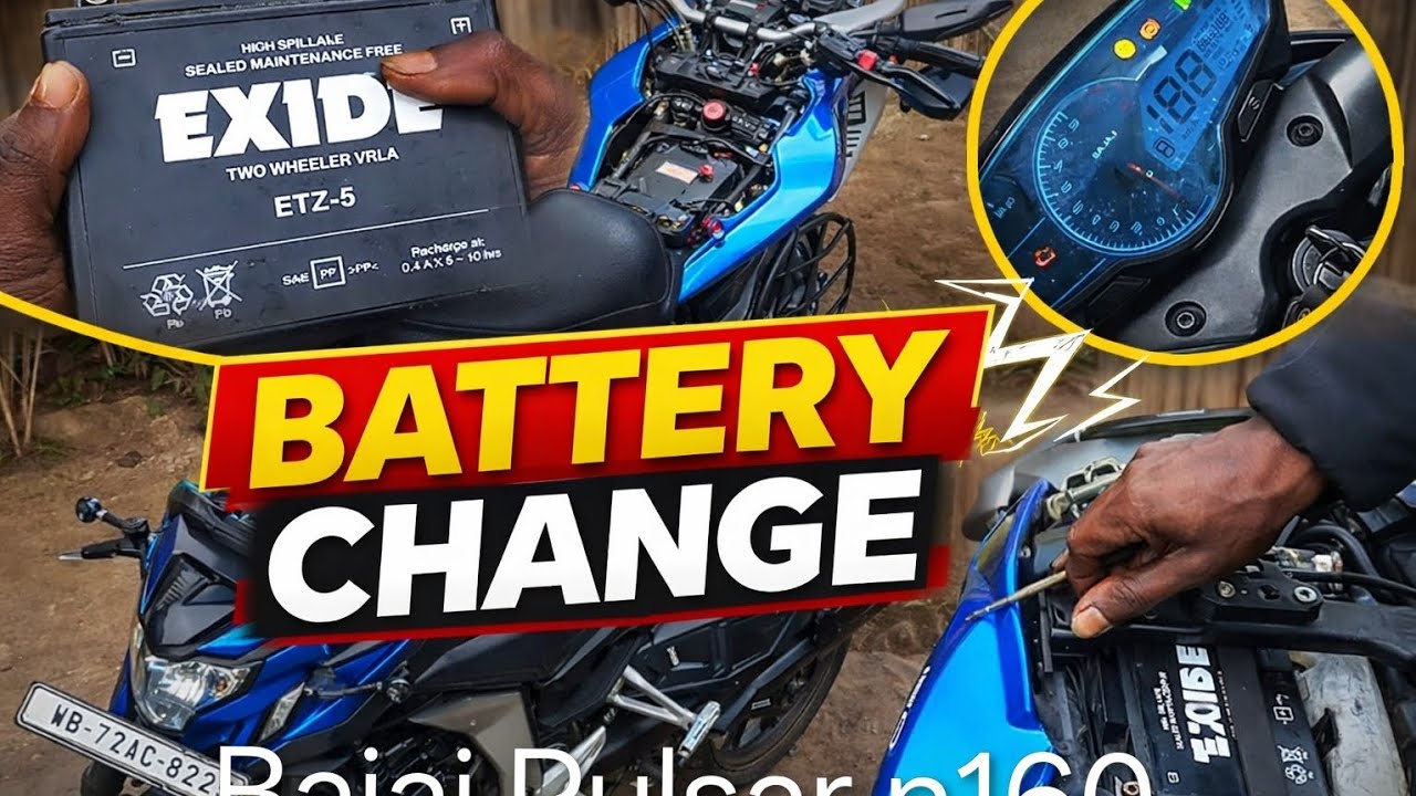 Battery Dead? Pulsar N160 ⚡