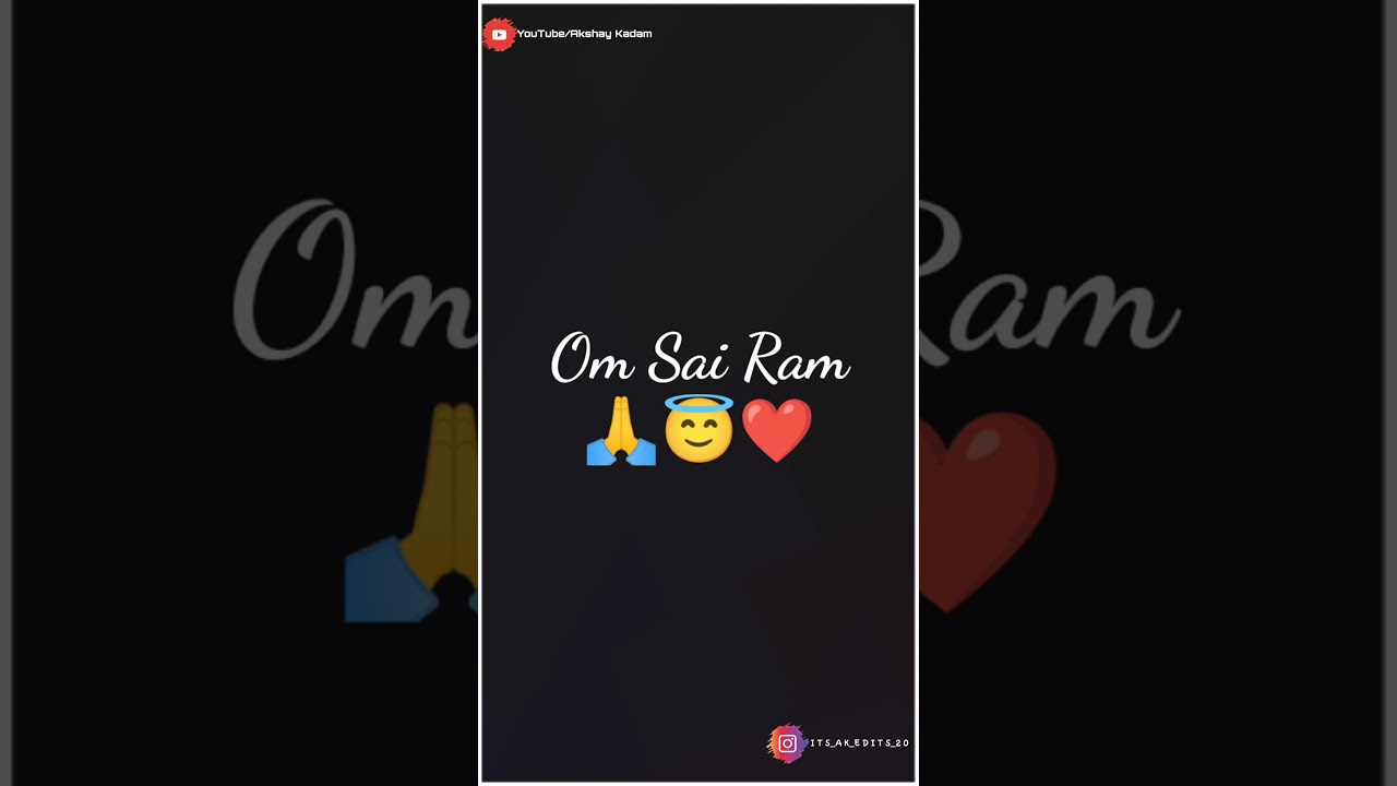 Sai Baba New Whatsapp Status 2020 ❤️🙏