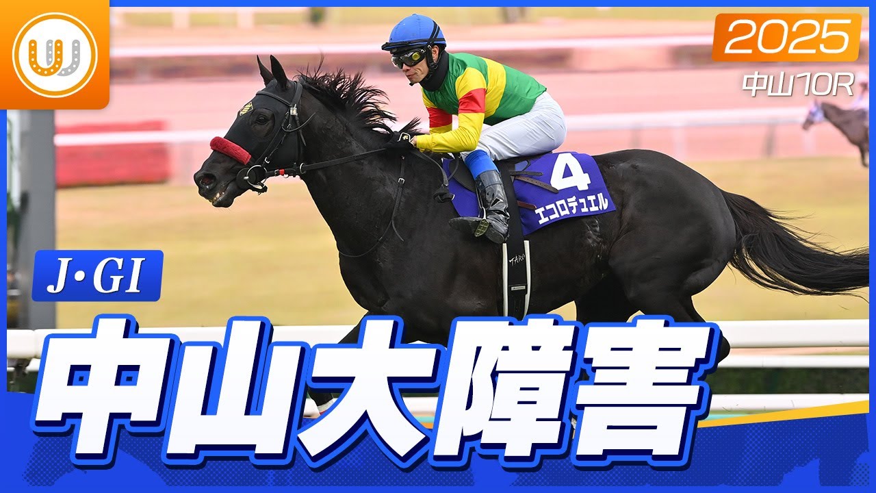 【レース映像】中山10R 中山大障害（J・GI）｜エコロデュエル（草野太郎）｜ウイニング競馬