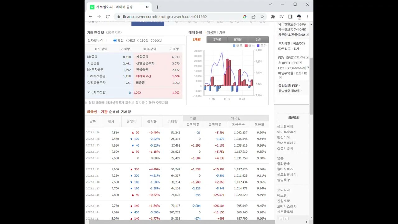 세보엠이씨 주가 전망 및 차트 분석 - YouTube