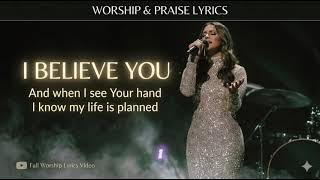Megan Woods I believe you (Official lyrics video)