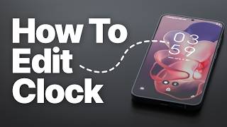 How to Change Lock Screen Clock Style, Font & Color on Motorola Phones screenshot 5