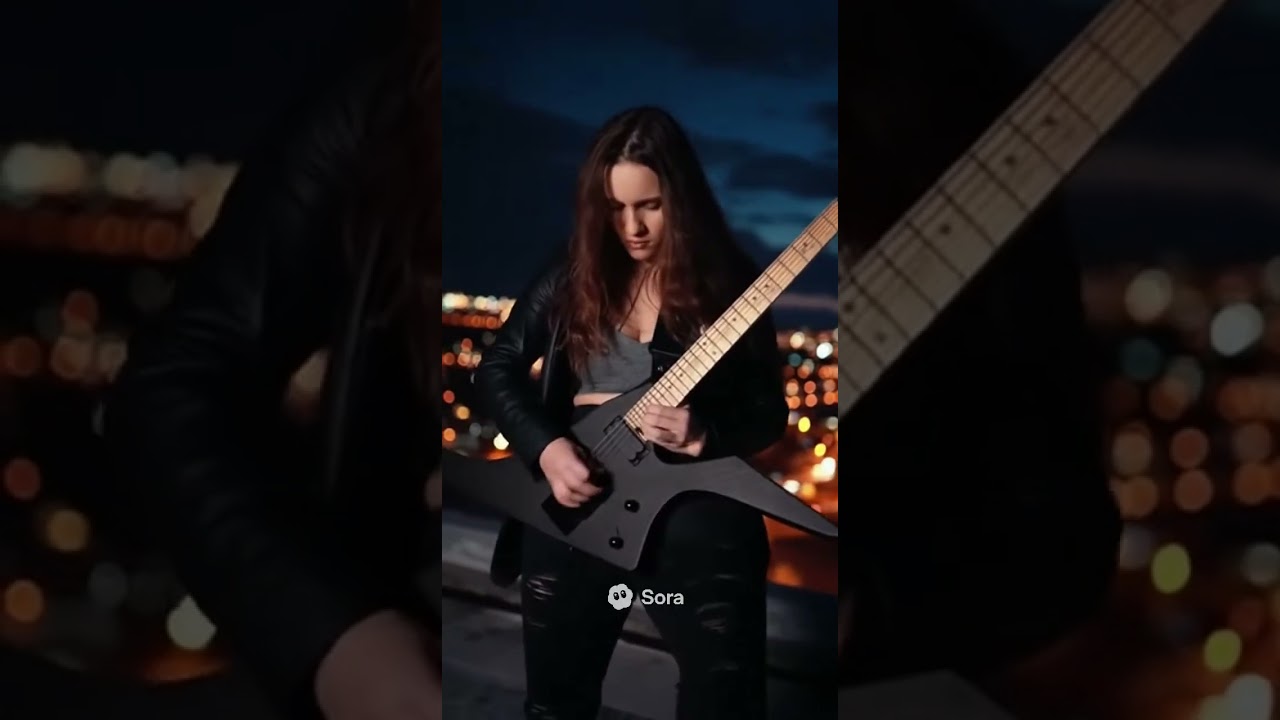 Beautiful Rage – Young Guitarist Unleashes All Her Anger in an Insane Metal Solo