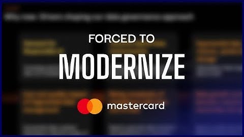 How LLMs, Cloud Migration & Data Growth Reshaped Mastercard’s Governance
