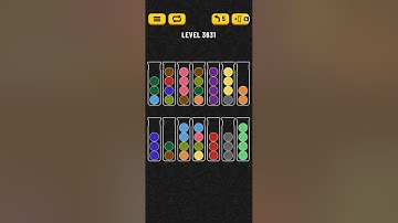 Ball Sort Puzzle Level 3631 = Cup Sort Puzzle Level 3631 = Water Sort Puzzle Level 3631 All the same
