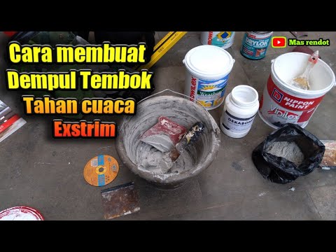 Video: Dinding Dempul: Cara Dempul Dengan Benar, Dempul Dengan Tangan Anda Sendiri, Cara Meratakan Dinding Dengan Dempul