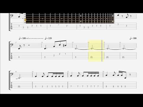 beethoven-fur-elise-bass-guitar-tablature