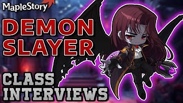 DEMON SLAYER Class Interview w/ MAFHWHALE | Ranking ALL Maplestory Classes