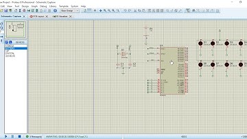 hướng dẫn mạch led nhấp nháy, sáng dần, sáng đôi bằng KEIL C 89S52  ASM
