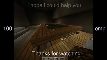 Minecraft: How to build a pool table